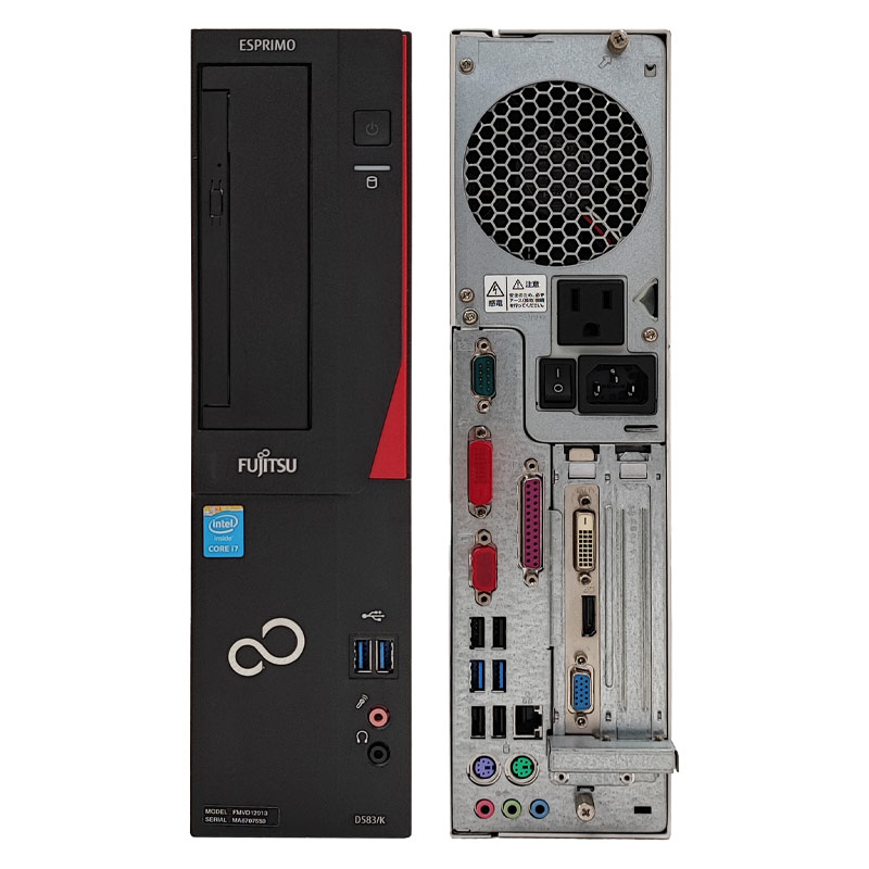 OFFICE付☆富士通 ESPRIMO Win7 & モニタ20インチ 即使用 OFFICE付☆富士通