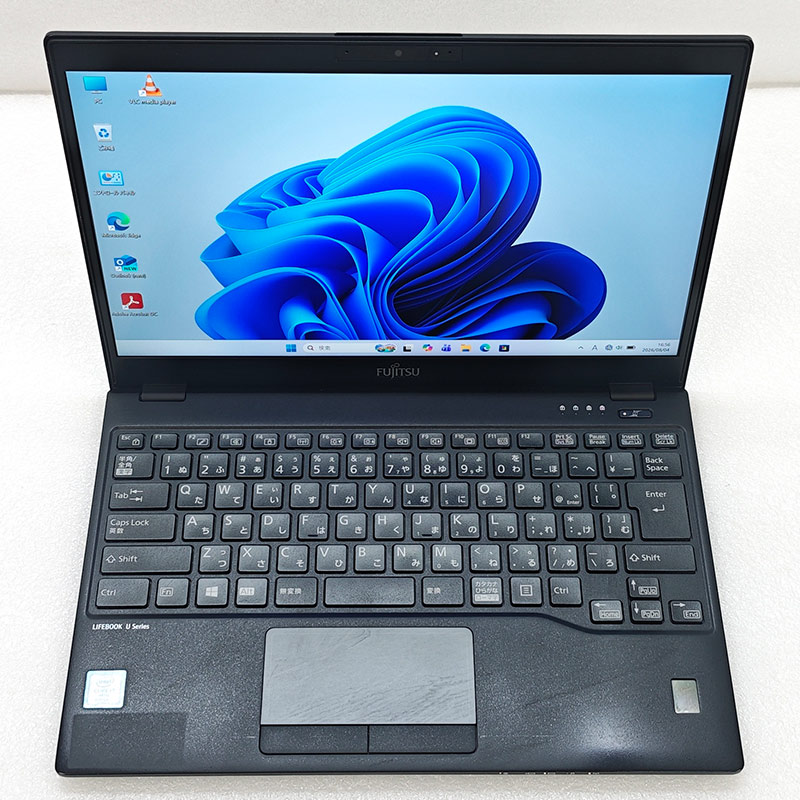 訳あり 中古パソコン 富士通 LIFEBOOK U939/B Windows11 Pro Core i7 8665U メモリ 16GB SSD 256GB 13.3型 無線LAN Wi-Fi 13インチ B5 本体 / 3ヶ月保証 中古ノートパソコン (8410w)