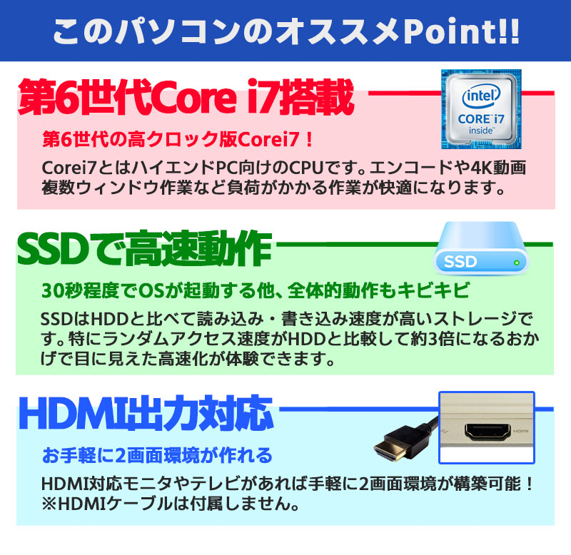 中古ノートパソコン Microsoft Office搭載 NEC VersaPro VK26H/D-T