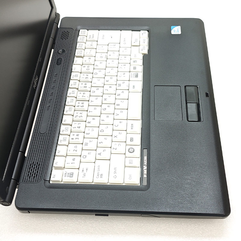 懐かしのWindows XPパソコン 中古パソコン 富士通 FMV-A8280 WindowsXPPro Celeron 585 メモリ 2GB 新品SSD 128GB 15.4型 DVDマルチ 無線LAN Wi-Fi 15インチ A4 本体 / 3ヶ月保証 中古ノートパソコン (7411a)