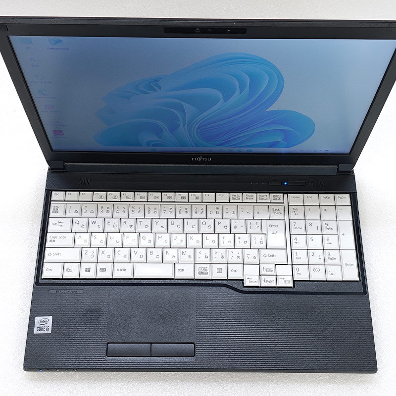 第10世代i5 中古パソコン Microsoft Office付き 富士通 LIFEBOOK A5510/FX Windows11 Pro Core i5 10210U メモリ 8GB SSD 256GB 15.6型 DVDマルチ 無線LAN Wi-Fi 15インチ A4 本体 / 3ヶ月保証 中古ノートパソコン (8110aof)