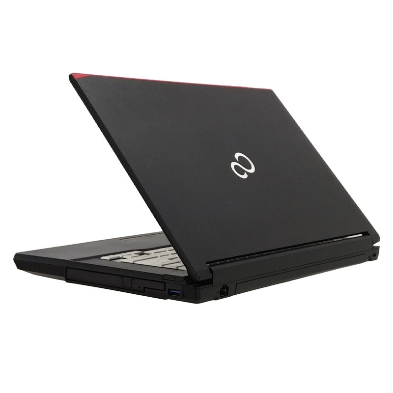 中古ノートパソコン Microsoft Office搭載 富士通 LIFEBOOK A576/P Windows10Pro Corei3 6100U メモリ12GB SSD256GB DVDマルチ 15.6型 無線LAN (2411of) 3ヵ月保証 / 中古パソコン