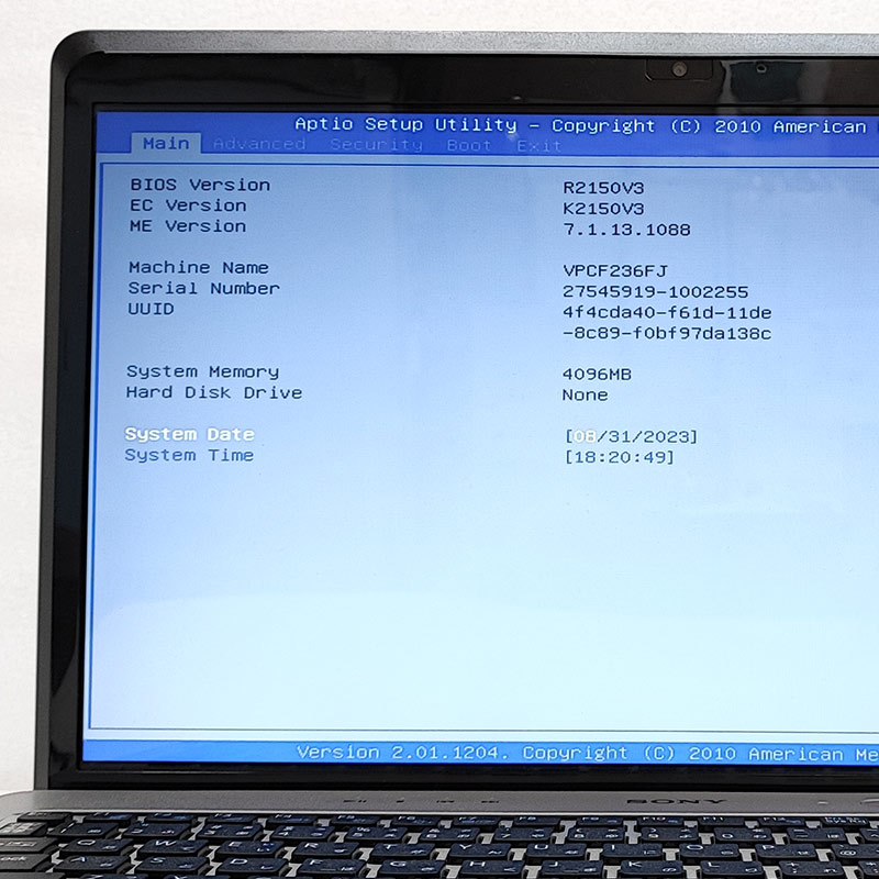 ジャンク品 SONY VAIO PCG-81412N VPCF236FJ ジャンクPC ジャンク