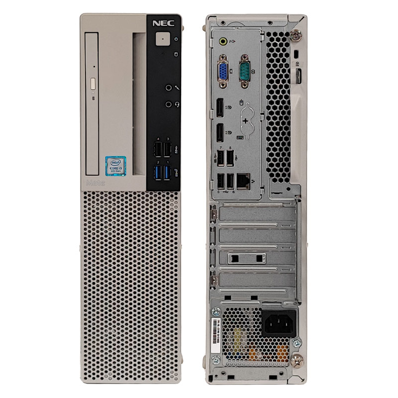 中古デスクトップ NEC Mate MJL36/L-4 Windows11 Pro Core i3 8100 メモリ 8GB 新品SSD 512GB DVD-ROM / 3ヶ月保証 中古デスクトップパソコン (5212a)