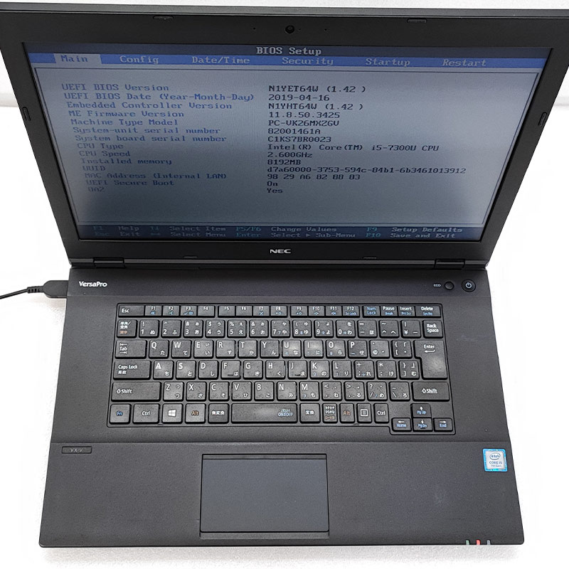 ジャンク品 NEC PC-VK26MXZGV ジャンクPC ジャンクパソコン 保証無し