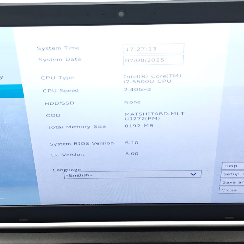 ジャンク品 東芝/Dynabook dynabook T75/TB PT75TBP-BWA ジャンクPC