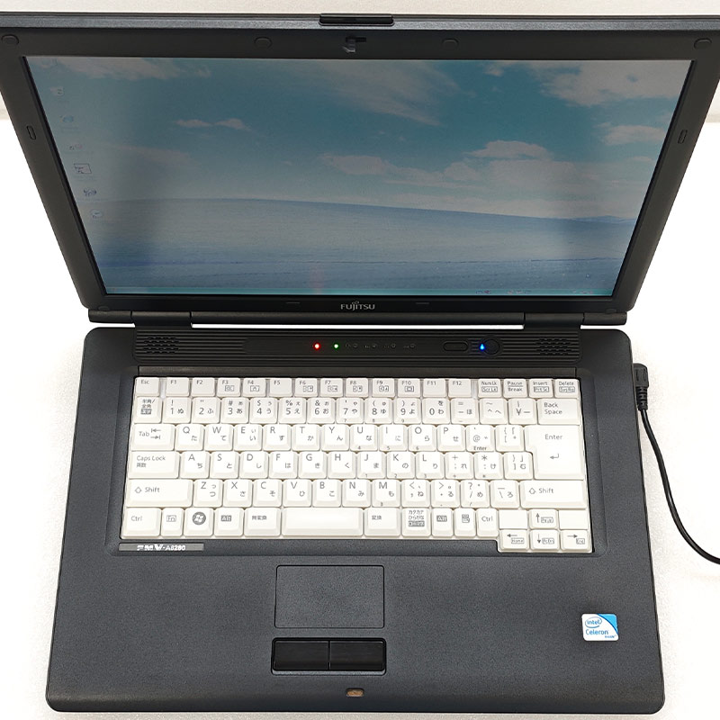 懐かしのWindows XPパソコン 中古パソコン Microsoft Office付き 富士通 FMV-A8280 WindowsXPPro Celeron 585 メモリ 2GB 新品SSD 128GB 15.4型 DVDマルチ 無線LAN Wi-Fi 15インチ A4 本体 / 3ヶ月保証 中古ノートパソコン (7411aof)