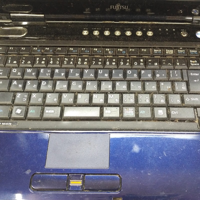 Windows vista FMV BIBLO NF/D70 ジャンク品