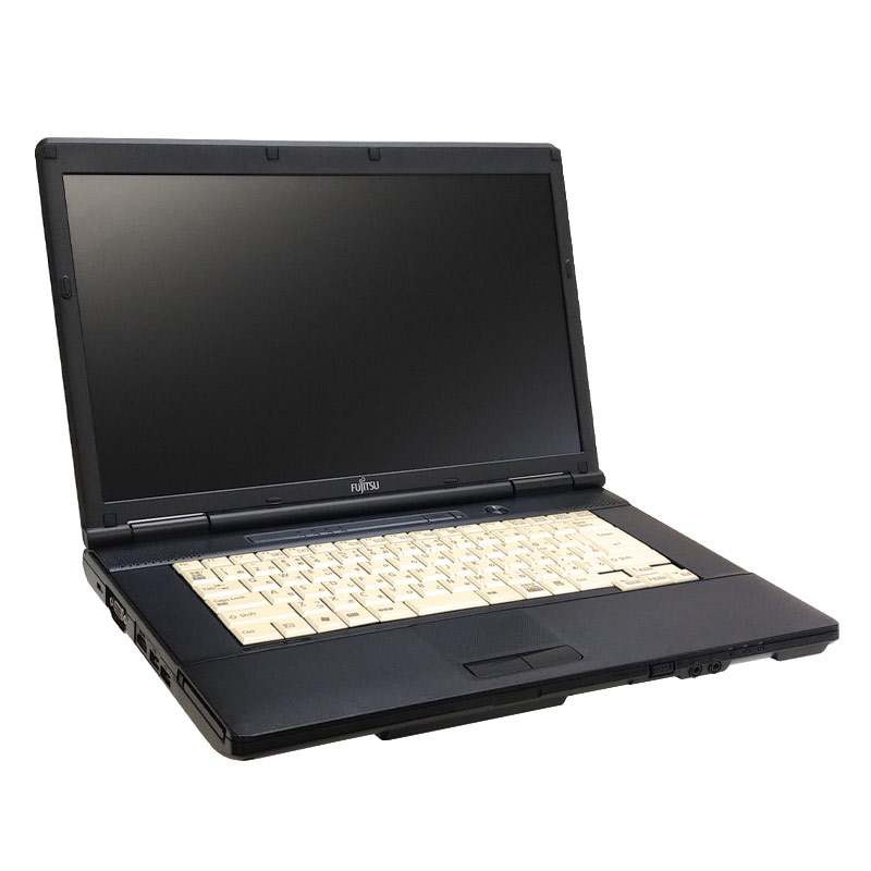 XP 中古パソコン 富士通 LIFEBOOK A561/D WindowsXPPro Celeron B800 メモリ 4GB 新品SSD 256GB 15.6型 DVD-ROM 無線LAN Wi-Fi 15インチ A4 本体 / 3ヶ月保証 中古ノートパソコン (6214)