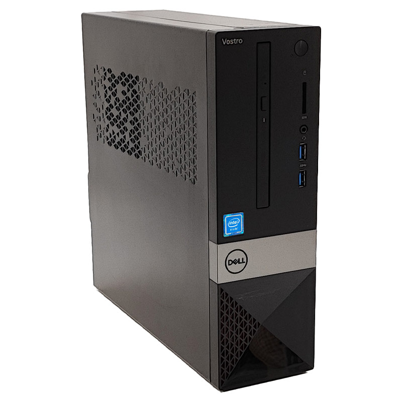 中古デスクトップ DELL Vostro 3470 Windows11 Home Celeron G4900 メモリ 8GB SSD 250GB DVDマルチ 無線LAN Wi-Fi 液晶モニタ WPS Office付 本体 / 3ヶ月保証 中古デスクトップパソコン (7012lcd)