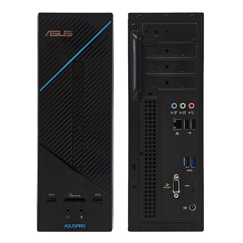 スリム筐体パソコン 中古デスクトップ Microsoft Office付き ASUS ASUSPRO D320SF-I77700 Windows11 Home Core i7 7700 メモリ 16GB 新品SSD 512GB DVDマルチ 無線LAN Wi-Fi 本体 / 3ヶ月保証 中古デスクトップパソコン (7113of)