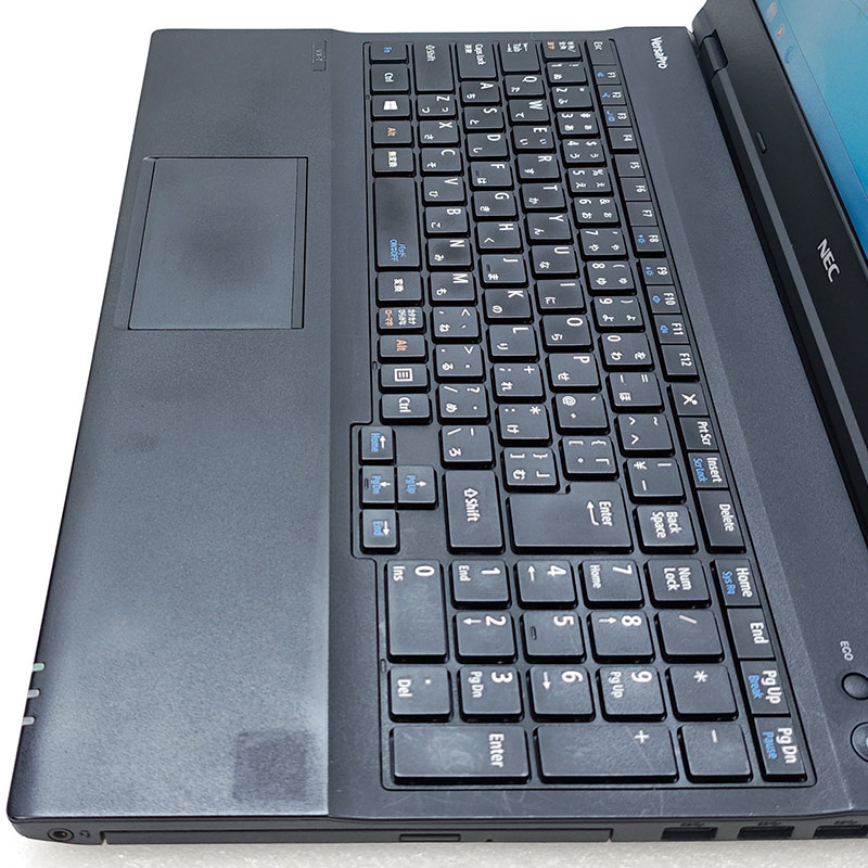 高性能Win7 中古パソコン NEC VersaPro VK24M/X-T Windows7 Pro Core i5 6300U メモリ 4GB SSD 256GB 15.6型 DVD-ROM 無線LAN Wi-Fi 15インチ A4 本体 / 3ヶ月保証 中古ノートパソコン (8114a)