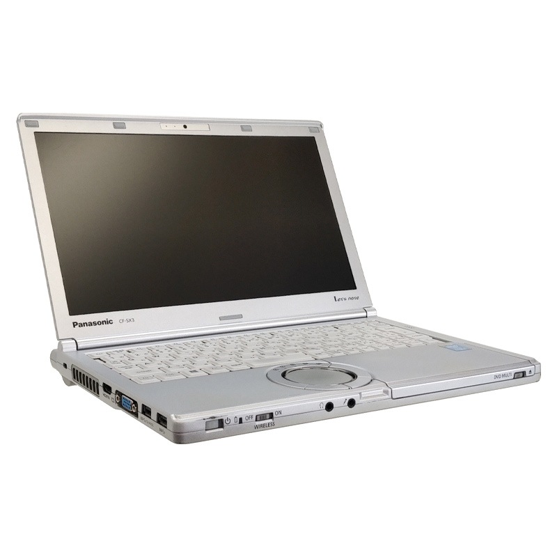 【訳あり】 中古ノートパソコン Windows10 Panasonic Let's note CF-SX3 Core i5-1.9Ghz メモリ4GB HDD320GB DVDマルチ 12.1型 無線LAN WEBカメラ WPS Office (BP44m-10cWiw) 3ヵ月保証 中古パソコン