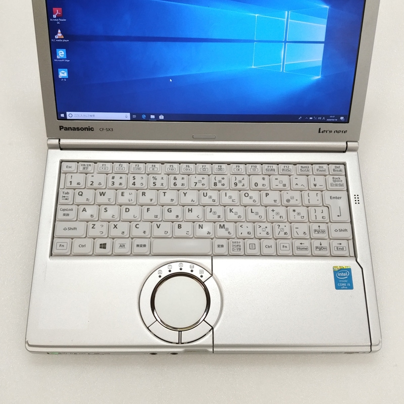 【訳あり】 中古ノートパソコン Windows10 Panasonic Let's note CF-SX3 Core i5-1.9Ghz メモリ4GB HDD320GB DVDマルチ 12.1型 無線LAN WEBカメラ WPS Office (BP44m-10cWiw) 3ヵ月保証 中古パソコン