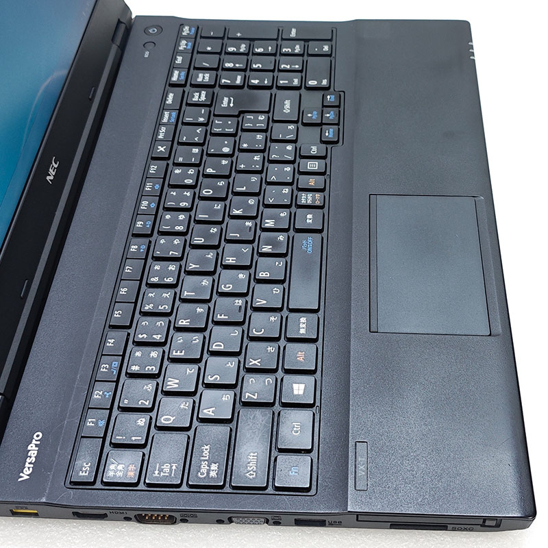 高性能Win7 中古パソコン Microsoft Office付き NEC VersaPro VK24M/X-T Windows7 Pro Core i5 6300U メモリ 4GB SSD 256GB 15.6型 DVD-ROM 無線LAN Wi-Fi 15インチ A4 本体 / 3ヶ月保証 中古ノートパソコン (8114aof)
