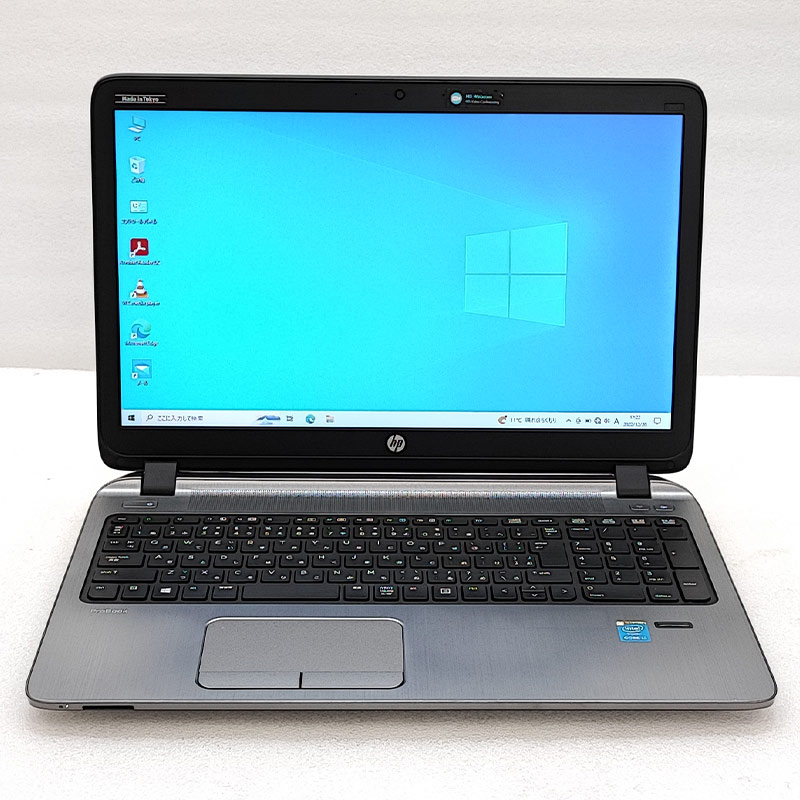 中古ノートパソコン HP ProBook 450 G2 Windows10 Corei3 4030U メモリ4GB HDD500GB DVDマルチ 15.6型 無線LAN WPS Office (2116) 3ヵ月保証 / 中古パソコン
