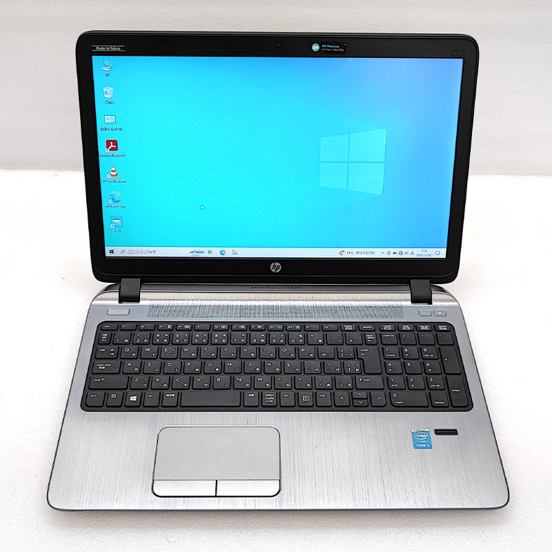 中古ノートパソコン HP ProBook 450 G2 Windows10 Corei3 4030U メモリ4GB HDD500GB DVDマルチ 15.6型 無線LAN WPS Office (2116) 3ヵ月保証 / 中古パソコン