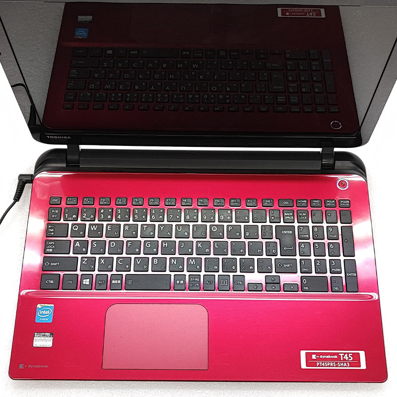 ジャンク品 東芝 dynabook T45/PRS ジャンクPC ジャンクパソコン 保証無し OS無し ACアダプタ付き