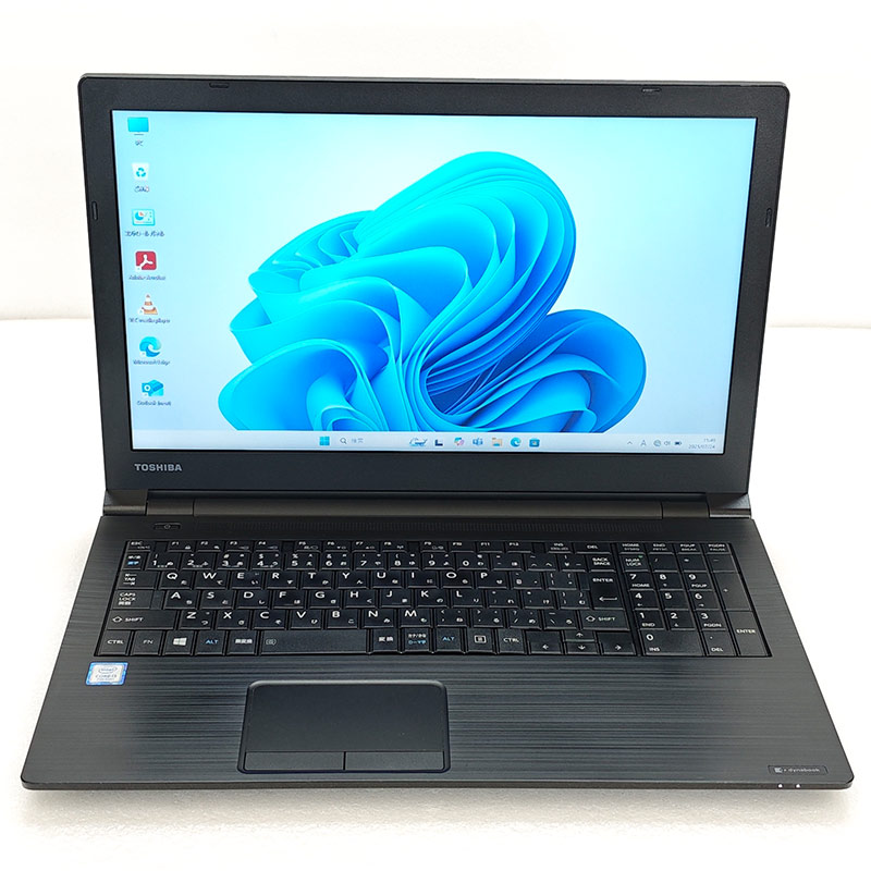 東芝i3 2.4G/15インチワイドノートOffice付き