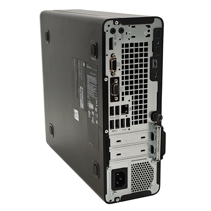 第8世代i5 中古デスクトップ Microsoft Office付き HP Prodesk 400 G5 SFF Windows11 Pro Core i5 8500 メモリ 16GB 新品SSD 512GB DVDマルチ 液晶モニタ付 本体 / 3ヶ月保証 中古デスクトップパソコン (7514lcdof)