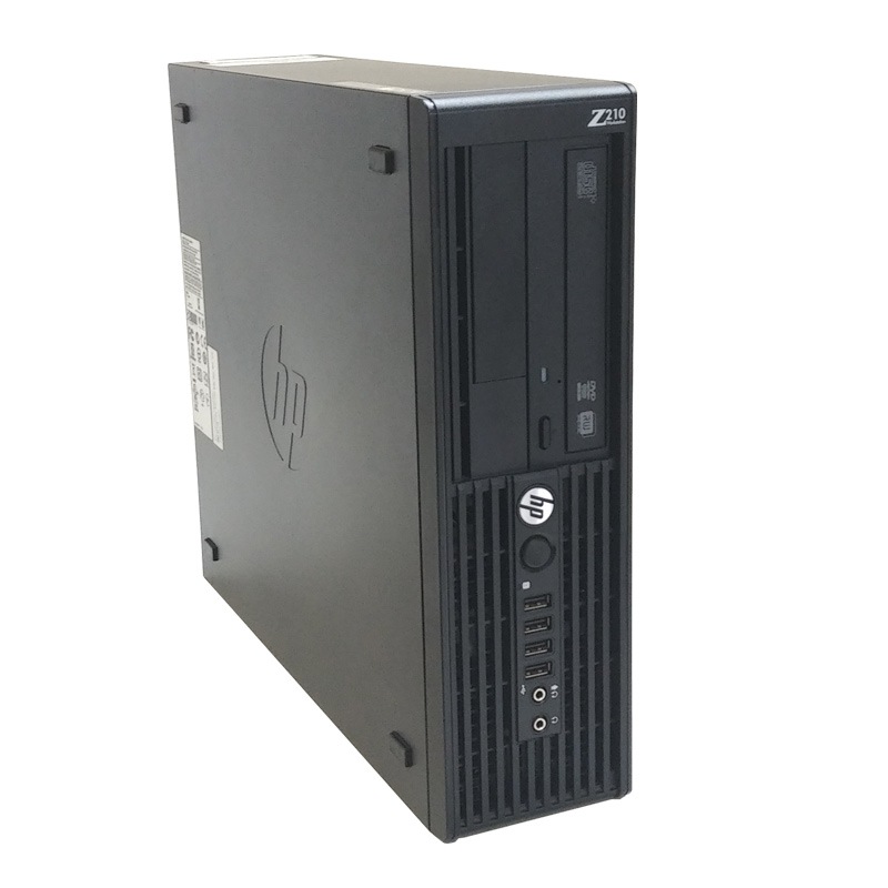 中古パソコン Windows10 HP Z210 SFF WorkStation XeonE3-1270 メモリ4GB HDD250GB DVDROM Quadro600 WPS Office (YH19q-10) 3ヵ月保証 中古デスクトップパソコン
