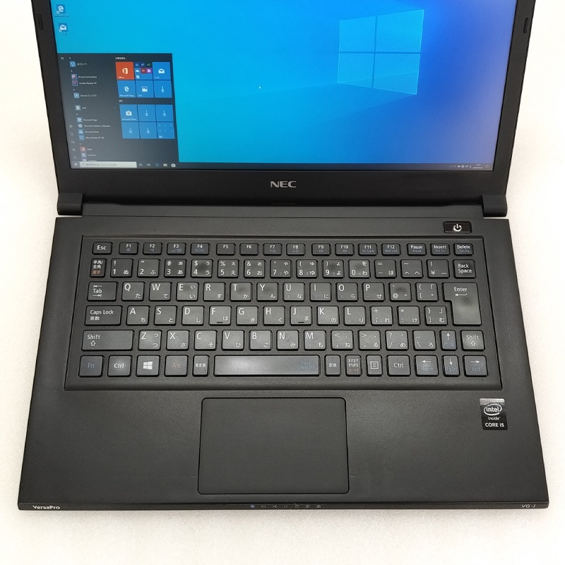 中古ノートパソコン Windows10Pro NEC VersaPro VK17T/G-J Core i5-1.7Ghz メモリ4GB SSD128GB 13.3型 WQHD 無線LAN WEBカメラ WPS Office (EN45hscWi) 3ヵ月保証 中古パソコン