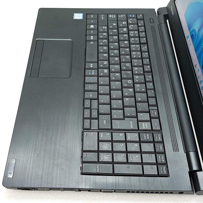 中古パソコン Microsoft Office付き 東芝/Dynabook dynabook B65/H Windows11 Pro Core i5 7200U メモリ 8GB SSD 256GB 15.6型 DVDマルチ 無線LAN Wi-Fi 15インチ A4 本体 / 3ヶ月保証 中古ノートパソコン (7115aof)