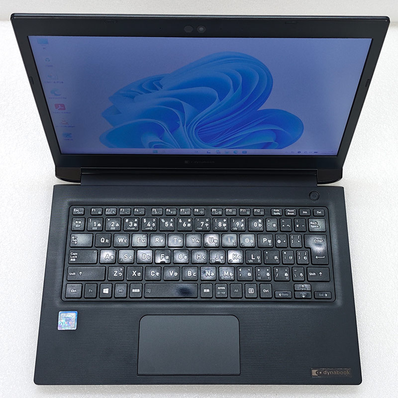 中古パソコン Microsoft Office付き 東芝/Dynabook dynabook S73/DN Windows11 Pro Core i3 8130U メモリ 8GB SSD 256GB 13.3型 無線LAN Wi-Fi 13インチ B5 本体 / 3ヶ月保証 中古ノートパソコン (8318aof)