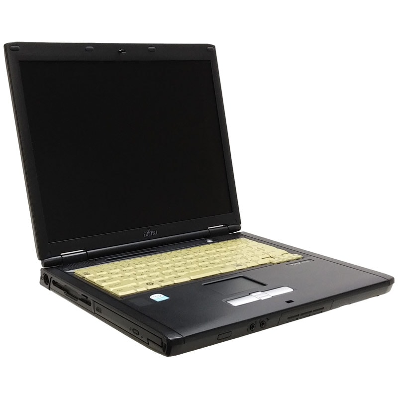 中古ノートパソコン 富士通 FMV-C8240 WindowsXP Celeron M430 メモリ2GB SSD256GB CD-ROM15型 (f80) 3ヵ月保証 / 中古パソコン