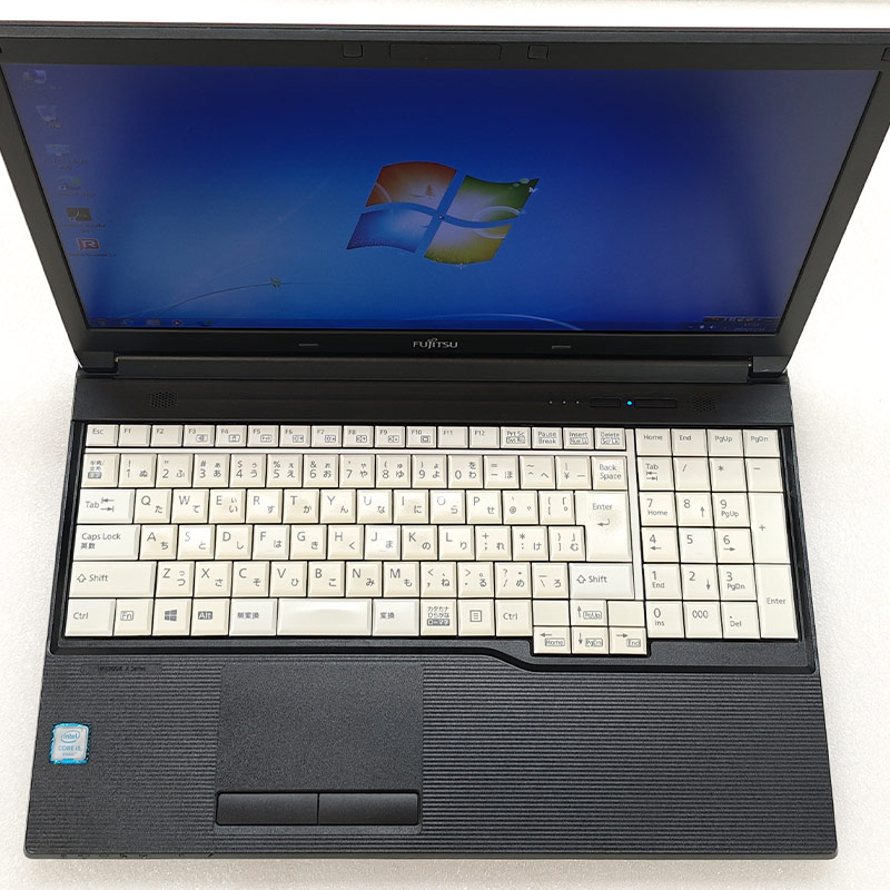 Win7 64bit 中古パソコン 富士通 LIFEBOOK A576/R Windows7 Pro Core i5 6300U メモリ 8GB HDD 500GB 15.6型 DVD-ROM 無線LAN Wi-Fi 15インチ A4 本体 / 3ヶ月保証 中古ノートパソコン (7121a)
