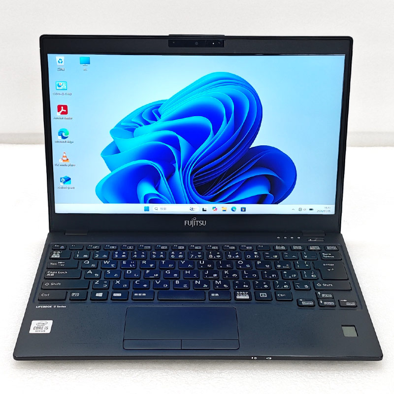 薄型・軽量 中古パソコン 富士通 LIFEBOOK U9310/D Windows11 Pro Core i5 10310U メモリ 8GB SSD 256GB 13.3型 無線LAN Wi-Fi 13インチ B5 本体 / 3ヶ月保証 中古ノートパソコン (8322a)