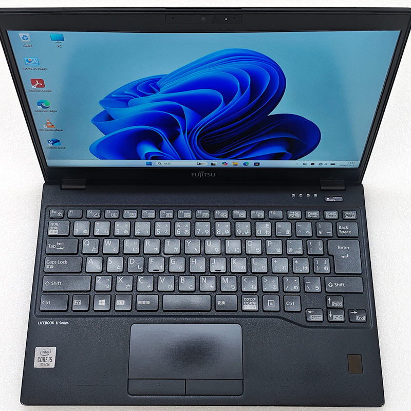 薄型・軽量 中古パソコン 富士通 LIFEBOOK U9310/D Windows11 Pro Core i5 10310U メモリ 8GB SSD 256GB 13.3型 無線LAN Wi-Fi 13インチ B5 本体 / 3ヶ月保証 中古ノートパソコン (8322a)