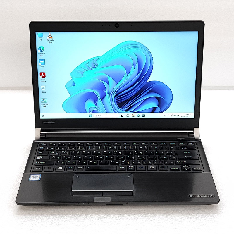 小型 中古ノートパソコン 東芝 dynabook R73/M Windows11 Pro Core i5 7300U メモリ 8GB SSD 256GB DVD マルチ 13.3型 無線LAN 13インチ B5 WPS Office付き (4823a) 3ヵ月保証 / 中古パソコン