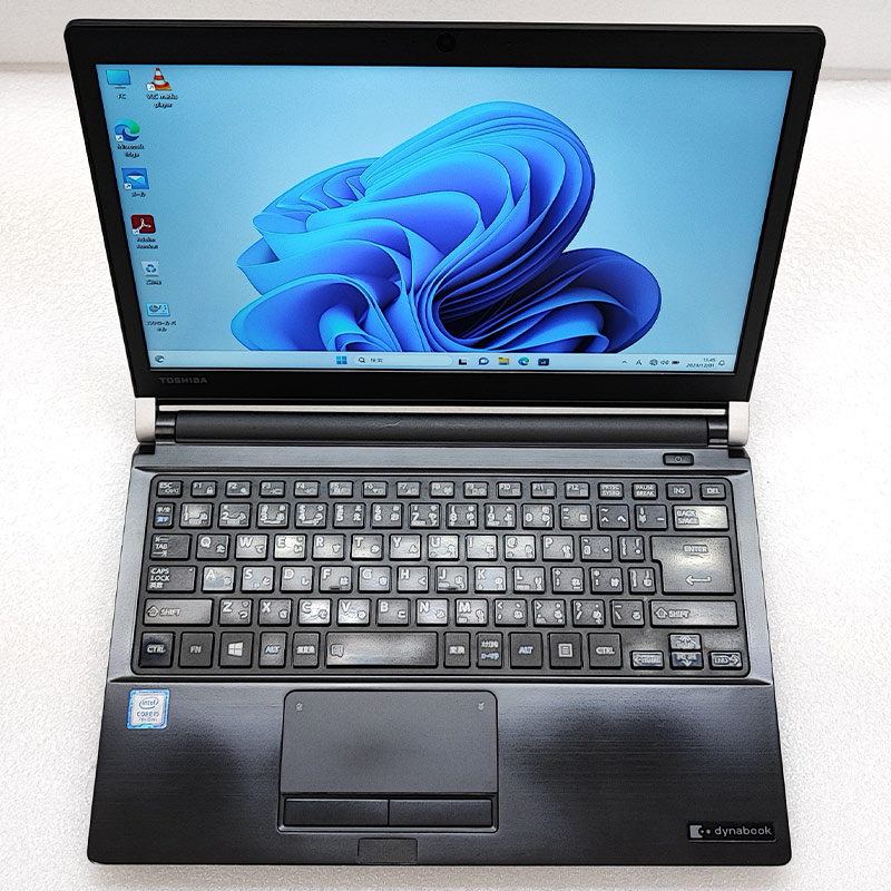 小型 中古ノートパソコン 東芝 dynabook R73/M Windows11 Pro Core i5 