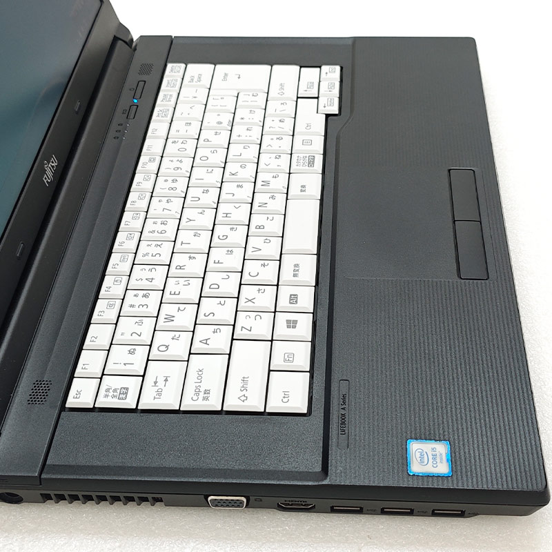 Win7 64bit 中古パソコン 富士通 LIFEBOOK A576/P Windows7 Pro Core i5 6200U メモリ 8GB HDD 500GB 15.6型 DVD-ROM 15インチ A4 本体 / 3ヶ月保証 中古ノートパソコン (7123a)