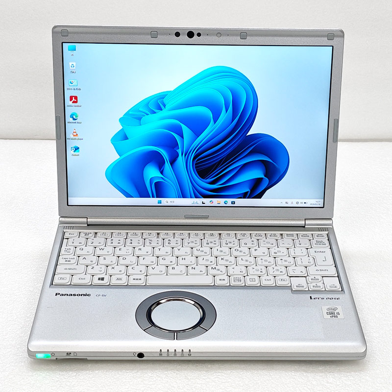 第10世代i5 中古パソコン Panasonic Let's note CF-SV9 Windows11 Pro
