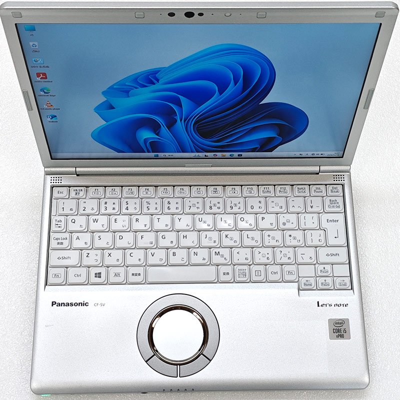第10世代i5 中古パソコン Panasonic Let's note CF-SV9 Windows11 Pro