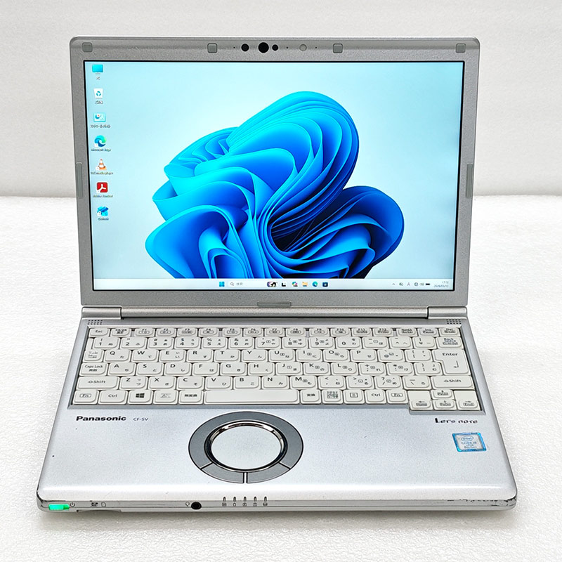 訳あり 中古パソコン Panasonic Let's note CF-SV7 Windows11 Pro Core i5 8350U メモリ 8GB SSD 256GB 12.1型 無線LAN Wi-Fi 12インチ B5 本体 / 3ヶ月保証 中古ノートパソコン (7923w)