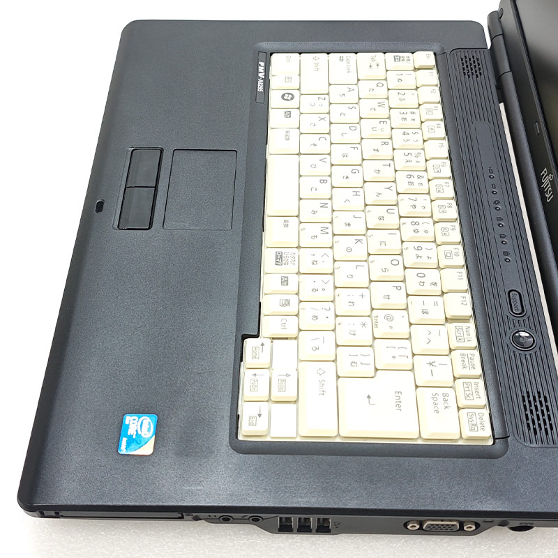 中古パソコン Microsoft Office付き 富士通 FMV-A8295 WindowsXPPro Core2Duo P8700 メモリ 4GB SSD 240GB 15.4型 DVDマルチ 無線LAN Wi-Fi 15インチ A4 本体 / 3ヶ月保証 中古ノートパソコン (8122aof)
