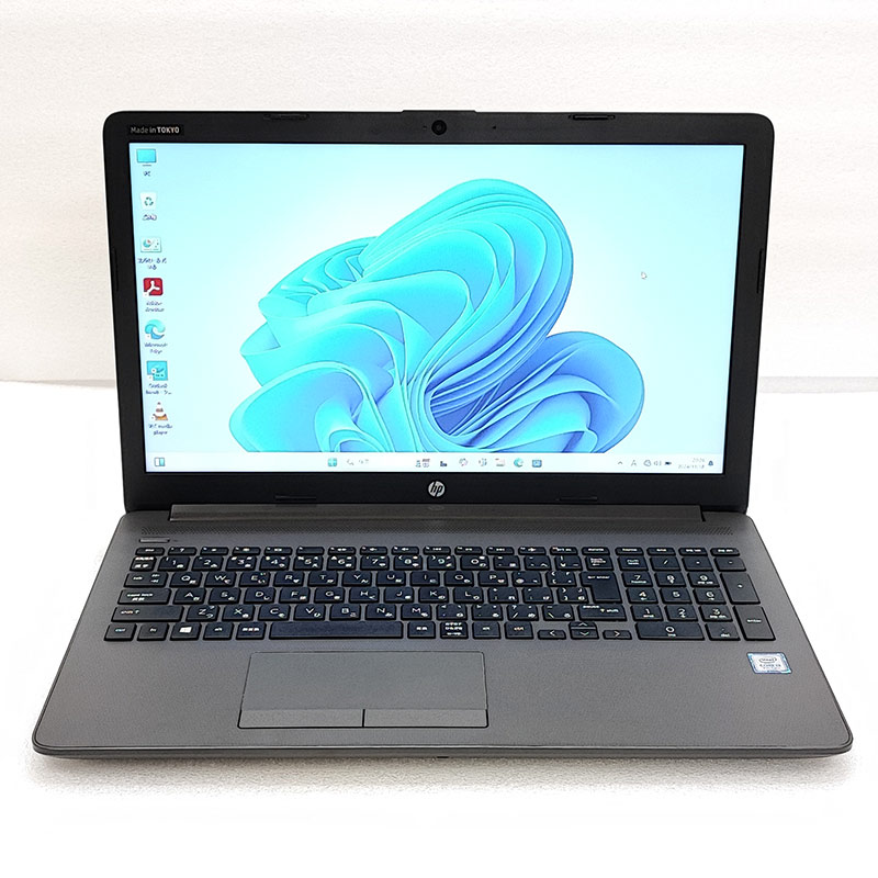 訳あり 中古パソコン HP 250 G7 Windows11 Pro Core i3 7020U メモリ 8GB SSD 256GB 15.6型 DVDマルチ 無線LAN Wi-Fi 15インチ A4 本体 / 3ヶ月保証 中古ノートパソコン (6324w)
