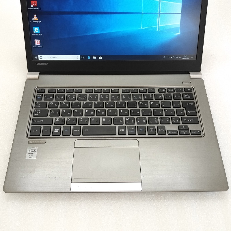 中古ノートパソコン 【 Microsoft Office ( Word Excel )搭載】 Windows10 東芝 Dynabook R634/L Core i5-1.6Ghz メモリ4GB SSD128GB 13.3型 無線LAN (ET45s-10Wiof) 3ヵ月保証 中古パソコン
