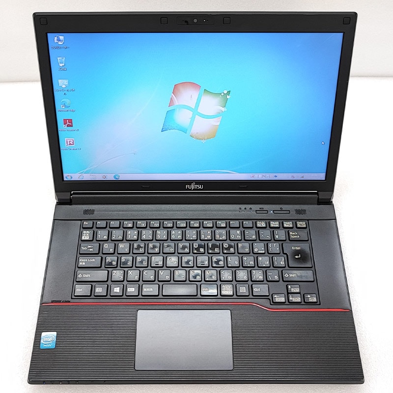 Win7 32bit 中古ノートパソコン 富士通 LIFEBOOK A553/H Windows7