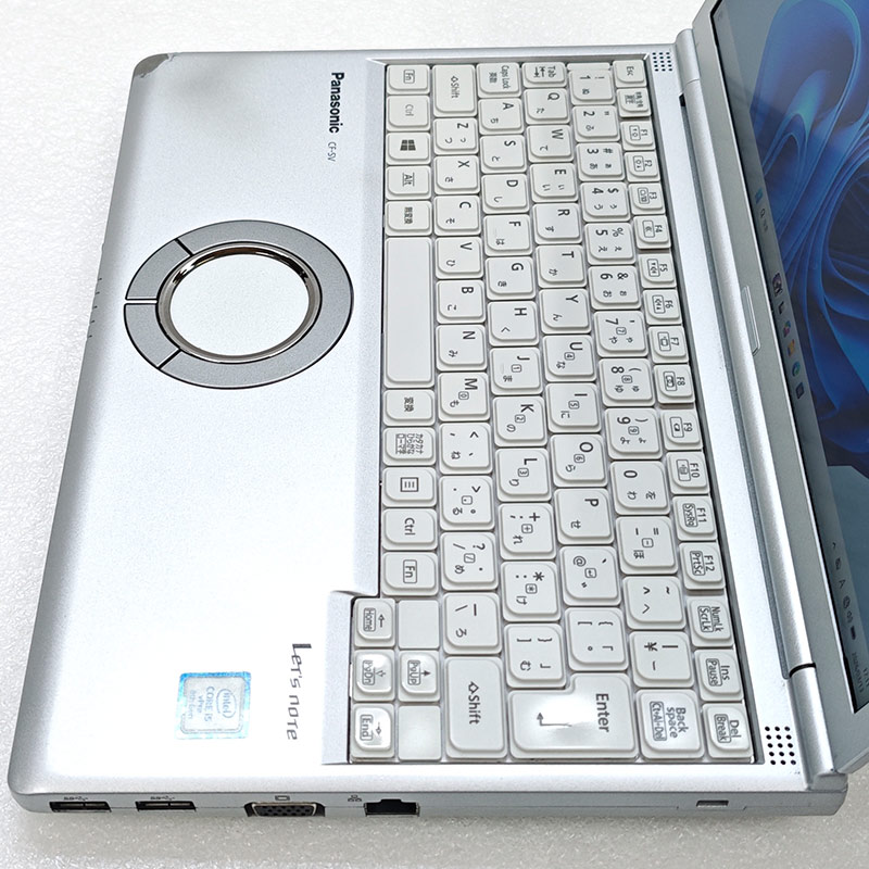 第8世代i5 中古パソコン Microsoft Office付き Panasonic Let's note CF-SV7 Windows11 Pro Core i5 8350U メモリ 8GB SSD 256GB 12.1型 無線LAN Wi-Fi 12インチ B5 本体 / 3ヶ月保証 中古ノートパソコン (7924aof)