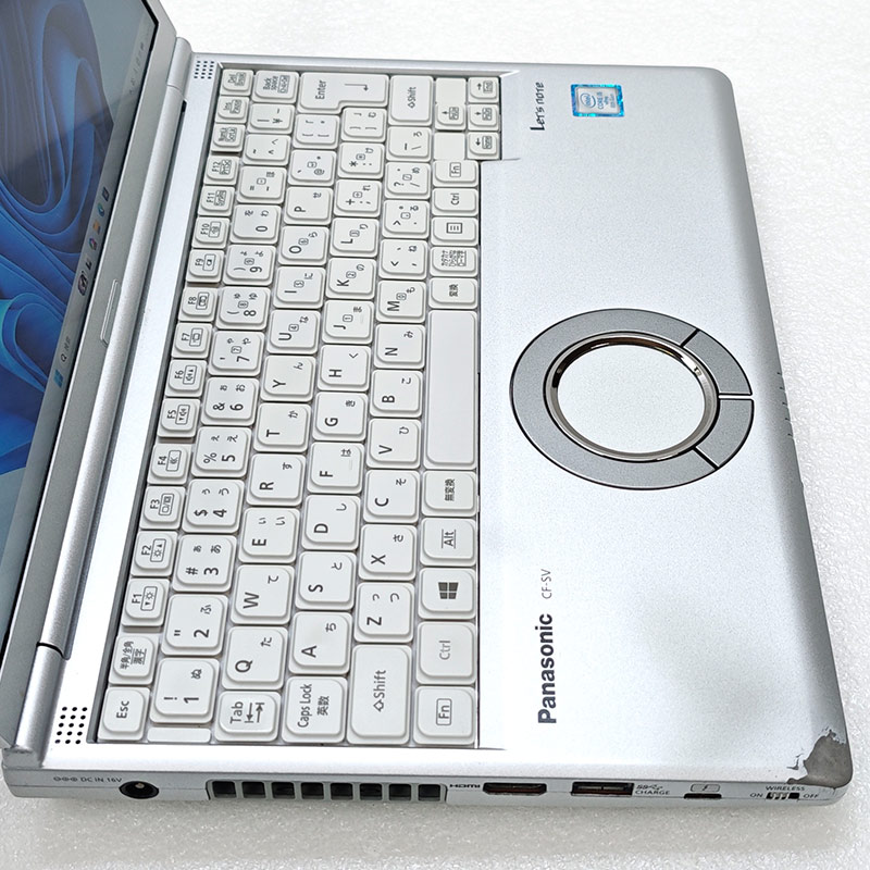 第8世代i5 中古パソコン Microsoft Office付き Panasonic Let's note CF-SV7 Windows11 Pro Core i5 8350U メモリ 8GB SSD 256GB 12.1型 無線LAN Wi-Fi 12インチ B5 本体 / 3ヶ月保証 中古ノートパソコン (7924aof)