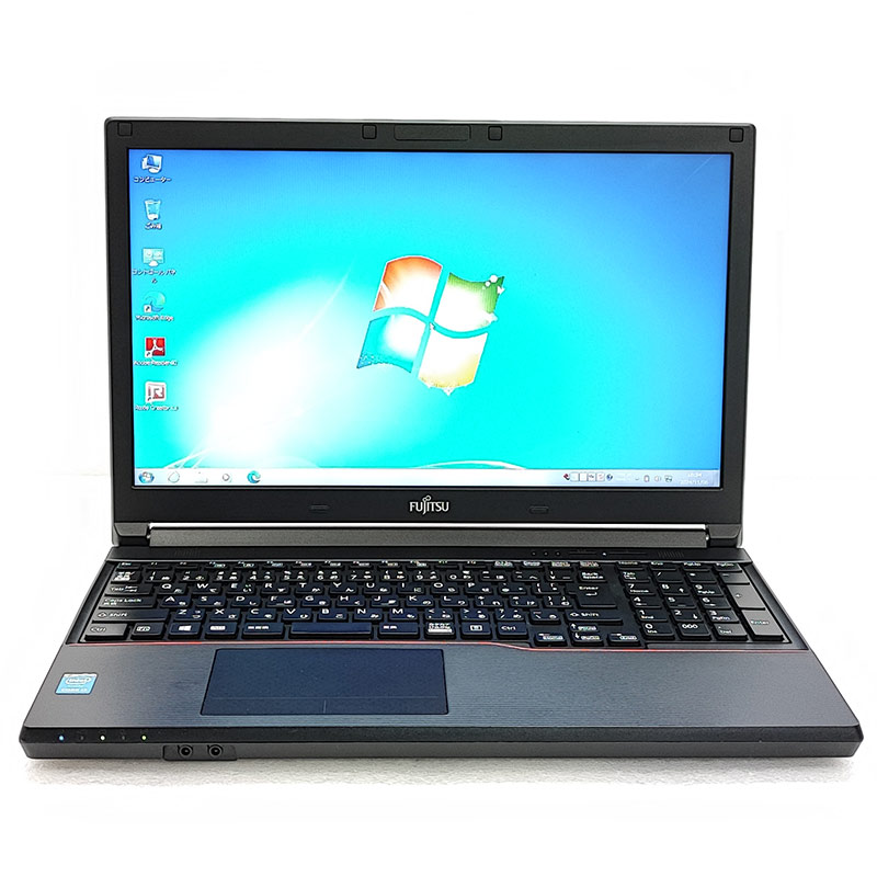 Win7 32bit 中古パソコン Microsoft Office付き 富士通 LIFEBOOK A574/KW Windows7 Pro Core i3 4100M メモリ 4GB HDD 500GB 15.6型 DVD-ROM 無線LAN Wi-Fi 15インチ A4 本体 / 3ヶ月保証 中古ノートパソコン (6225aof)