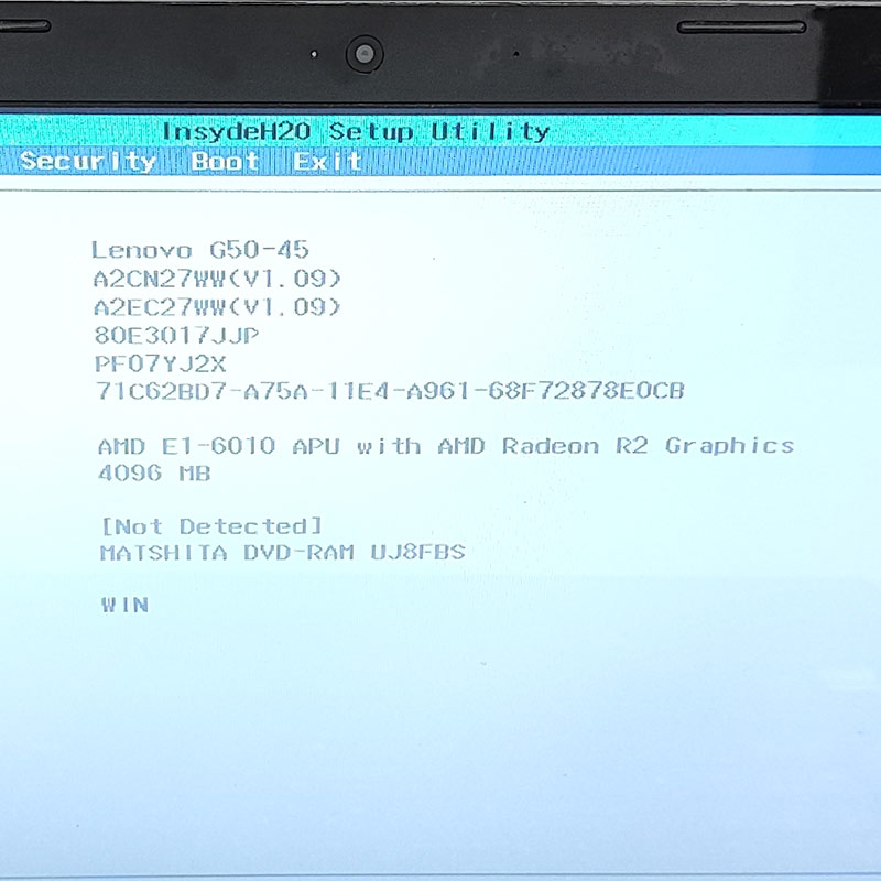 ジャンク品 Lenovo G50-45 ジャンクPC ジャンクパソコン 保証なし OS