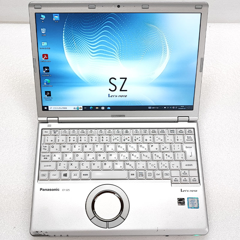 超軽量 中古パソコン Microsoft Office付き Panasonic Let