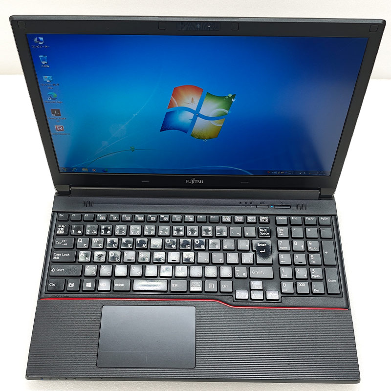 フルHD Win7 中古パソコン Microsoft Office付き 富士通 LIFEBOOK A744