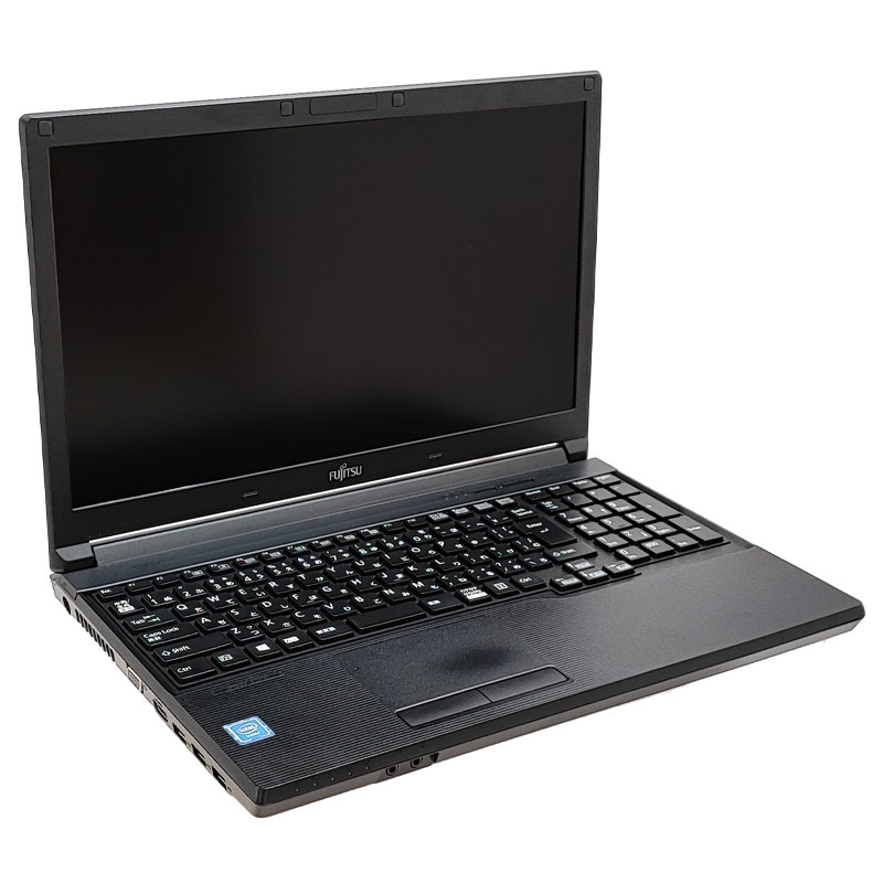 中古パソコン 富士通 LIFEBOOK A577/T Windows11 Pro Celeron 3965U メモリ 8GB HDD 500GB 15.6型 DVD-ROM 15インチ A4 本体 / 3ヶ月保証 中古ノートパソコン (7127)
