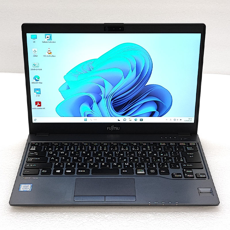 中古PC 富士通 U938/S i5-7300U 8GB 256GB 小型 軽量 美品 中古ノートパソコン 富士通 LIFEBOOK U938/S Windows11